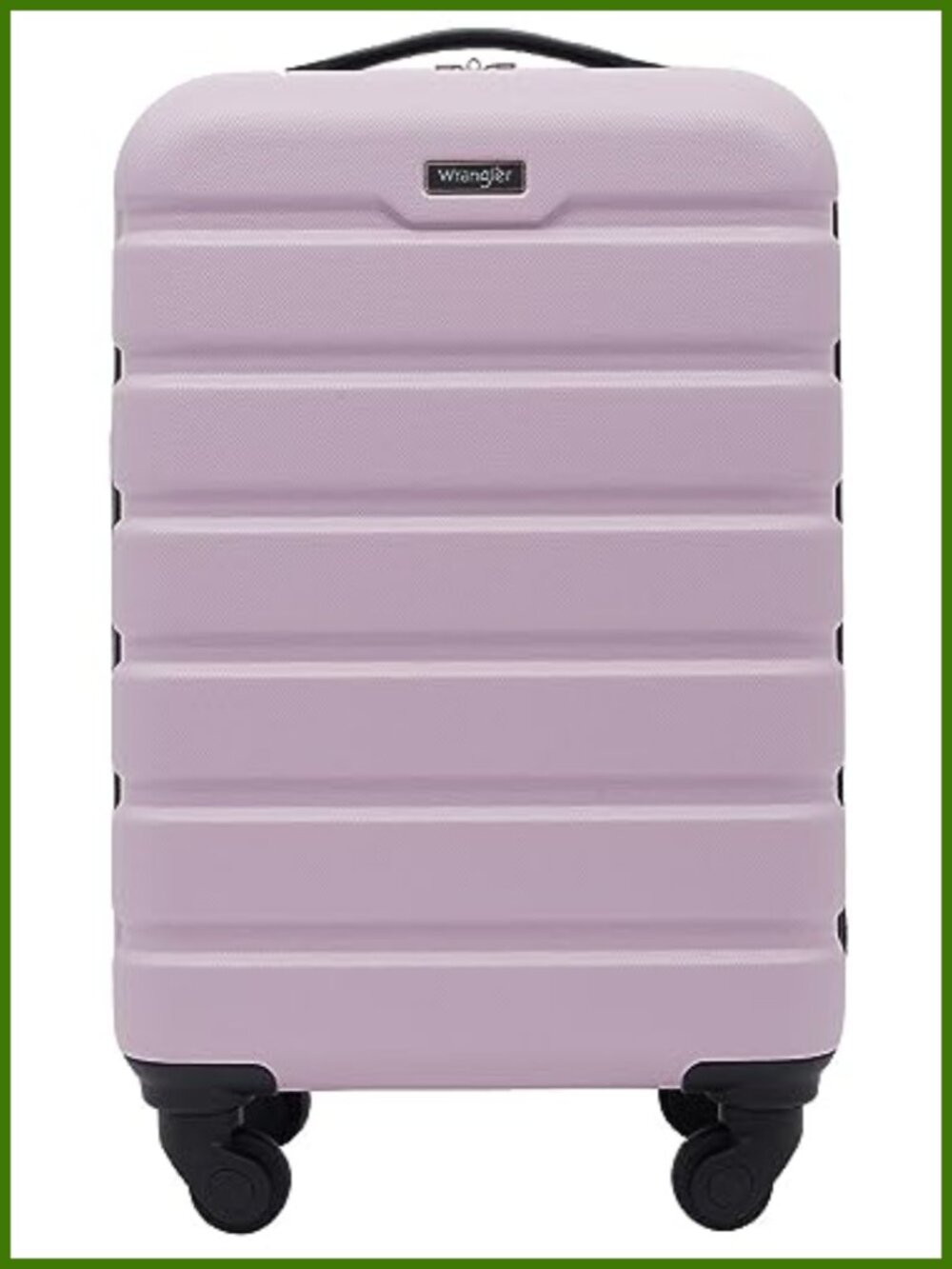 Wrangler 22" Hardside Spinner Carry-On Luggage ABS Lightweight